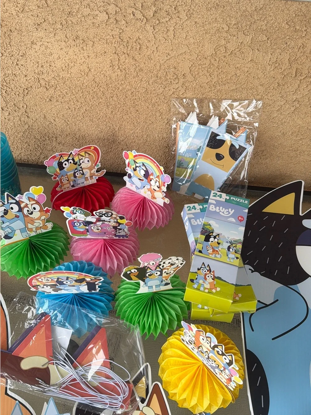 Bluey Party Supplies Bundle